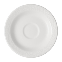 Churchill Viana Saucers White 128mm (12 Pack)