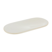 Playground Bread & Bite Beige Oval Plates 220x100mm (6 Pack)