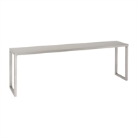 Parry Stainless Steel Single Tier Heated Chefs Rack 1500mm