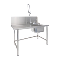 Classeq Right Hand Long Inlet Table 1500mm