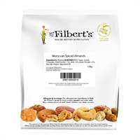 Mr Filberts Loose Serve Catering Bag Moroccan Spiced Almonds&nbsp;1.5kg