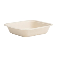 Vegware Gourmet Bagasse Bases Size 4 Natural 650ml (600 Pack)