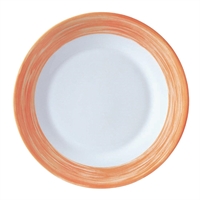 Arcoroc Brush Plates Orange 235mm (24 Pack)