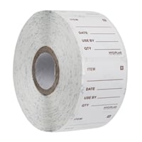 Hygiplas Removable Food Prep Labels 35x35mm (1000 Pack)