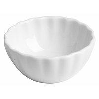 Olympia Bloom Scalloped Dipping Dishes White 75mm (12 Pack)