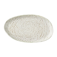 Churchill Cascade Natural Oblong Plates Taupe 260x150mm (6 Pack)