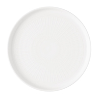 Churchill Era Walled Plates White 210mm (6 Pack)