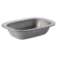 Utopia Vintage Steel Pie Dishes 180x135mm (6 Pack)