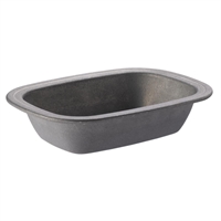 Utopia Vintage Steel Pie Dishes 200x140mm (6 Pack)