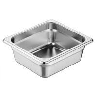 Vogue Heavy Duty Stainless Steel 1/6 Gastronorm Tray 65mm