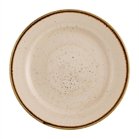 Churchill Stonecast Profile Rimmed Plates Nutmeg Cream 170mm (12 Pack)