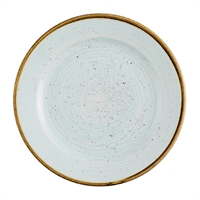 Churchill Stonecast Profile Rimmed Plates Duck Egg Blue 170mm (12 Pack)