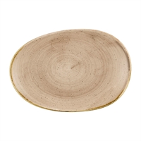 Churchill Stonecast Opal Platters Truffle 345x235mm (6 Pack)