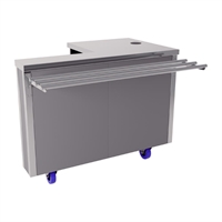 CED Glide Cashier Counter with Trayslide