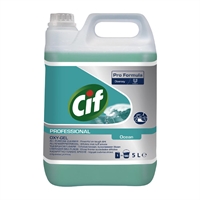 Cif Pro Oxy-Gel All Purpose Cleaner Ocean Fresh 5Ltr (2 Pack)