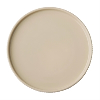 APS THE GRID Porcelain Plates Sand 200mm (6 Pack)