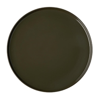 APS THE GRID Porcelain Plate Brown 320mm