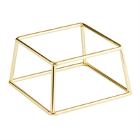 APS MULTI Gold Buffet Stand 180x180x100mm