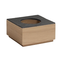 APS VALO Wooden Cool Box GN 1/6 176x162x90mm