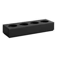 APS Natural Slate Tray Circle GN 2/4 530x162mm