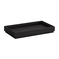 APS VALO Wooden Box Black GN 1/3 45x325x176mm