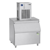 SIMAG Flake Ice Machine SPH 605 with R300 Ice Bin