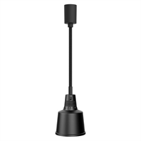 Roband Pendant Heat Lamp Black