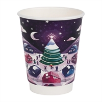 Vegware Double Wall 2026 Festive Cups 225ml (500 Pack)