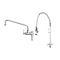 Vogue Monobloc Pre-Rinse Spray and Mid Tap