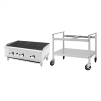 Apuro Gas Chargrill 900mm