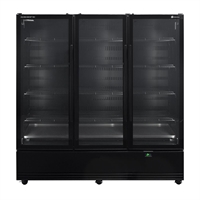 SKOPE BME ActiveCore Ultra Efficient 3 Glass Door Chiller Black