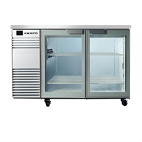 SKOPE BackBar 2 Glass Swing Door Fridge BB.2.GSW White