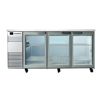 SKOPE BackBar 3 Glass Swing Door Fridge BB.3.GSW White