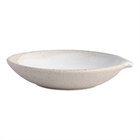 Pottr Gembrook Dishes with Spout White 120mm (6 Pack)
