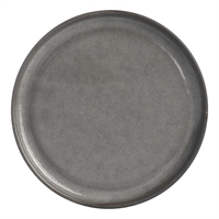 Pottr Gembrook Flat Coupe Plates Grey 200mm (6 Pack)