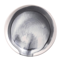 Pottr Finn Round Plates Tapered Black 150mm (6 Pack)