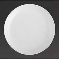 Pottr Finn Round Plates Tapered White 170mm (6 Pack)