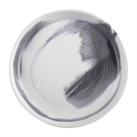 Pottr Finn Round Plates Tapered Black 230mm (6 Pack)