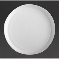 Pottr Butler Round Stackable Plates White 230mm (6 Pack)