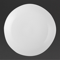 Pottr Aspen Coupe Bowls White 300mm (2 Pack)
