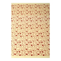 Pavoni Red Heart Transfer Sheets 340x265mm (30 Pack)