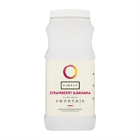 Simply Strawberry & Banana Smoothie 1Ltr
