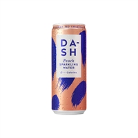 DASH Peach Sparkling Water 330ml (12 Pack)