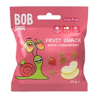 Bob Snail Fruit Bites Apple Strawberry 20g (20 Pack)