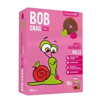 Bob Snail Multipack Fruit Roll Apple Raspberry 10g (50 Pack)
