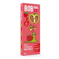 Bob Snail Fruit Roll Apple & Strawberry 30g (24 Pack)