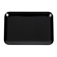 Dalebrook Melamine Rectangular Tray Black 240-330mm