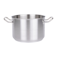 Vogue Kochtopf aus Edelstahl induktionsgeeignet 24cm 7L