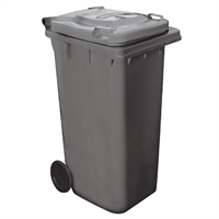 Wheelie Bin Dark Grey 120Ltr