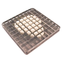 Kit Blade & Pusher (10 x 10mm) for Louis Tellier Potato Chipper